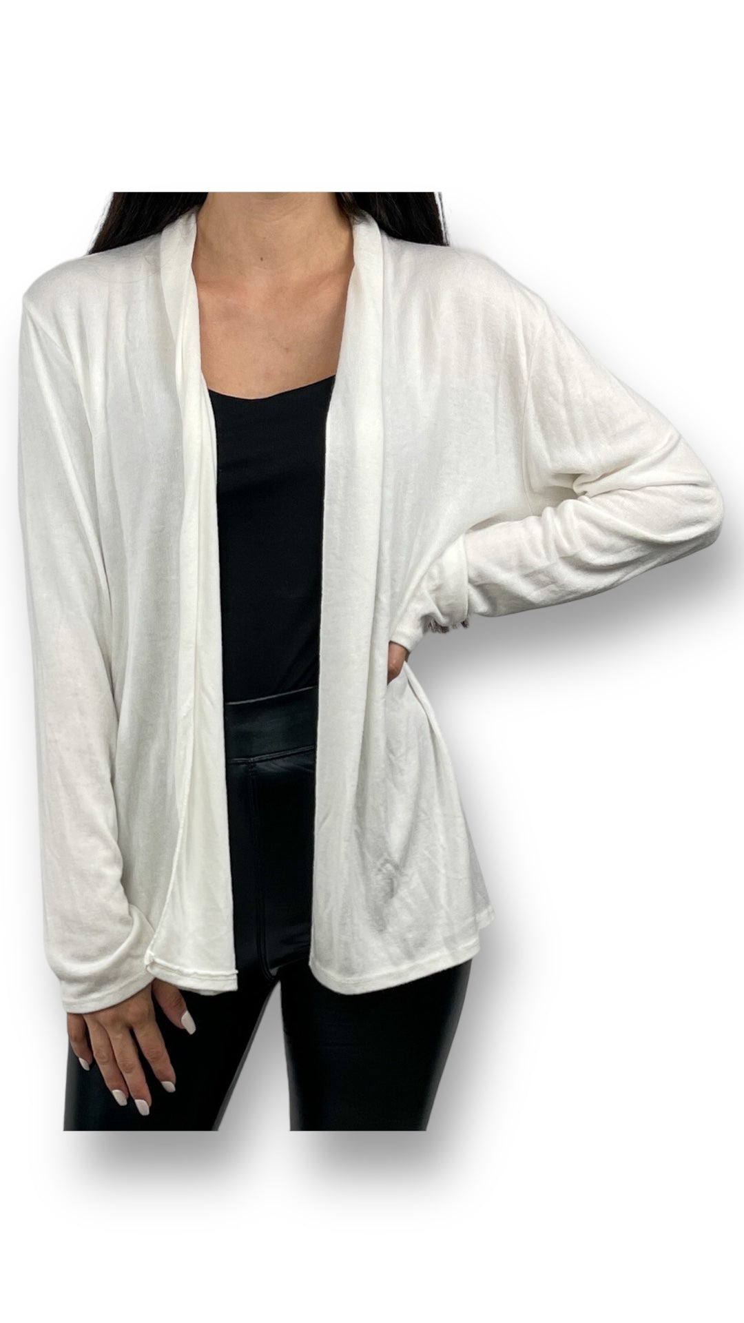 Weisser Cardigan